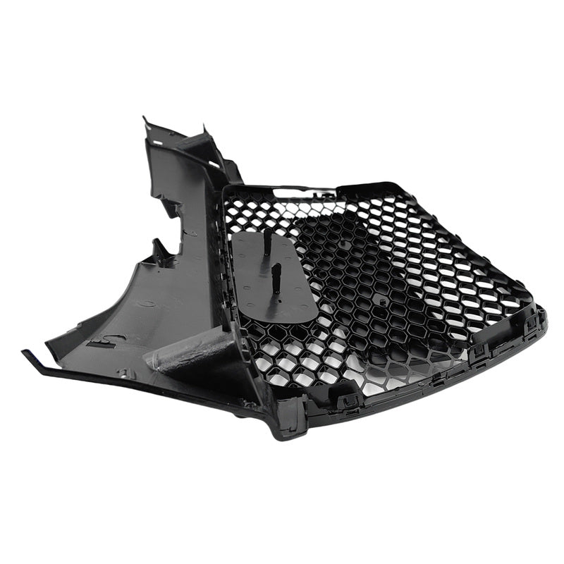 Front Bumper Grille Gloss Black Honeycomb RS-TT Style Fit For Audi TT 8J 2006-2014