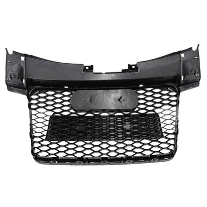 Front Bumper Grille Gloss Black Honeycomb RS-TT Style Fit For Audi TT 8J 2006-2014