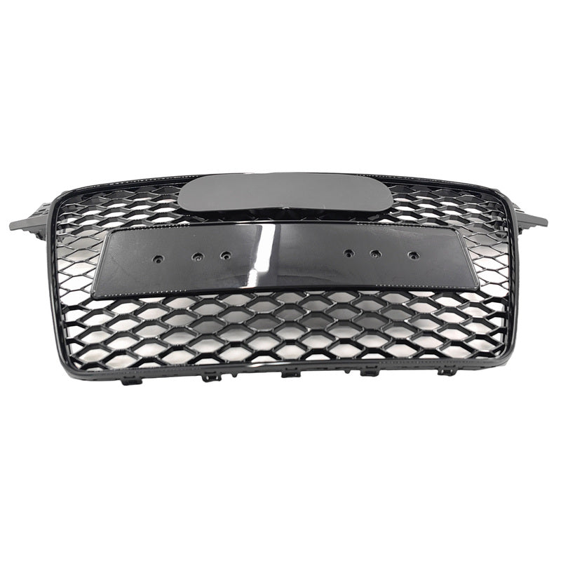 Front Bumper Grille Gloss Black Honeycomb RS-TT Style Fit For Audi TT 8J 2006-2014
