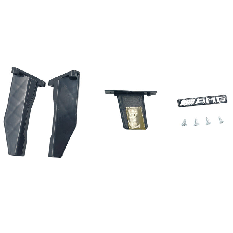 Black Bumper Grille Fit For Mercedes Benz CLA C117 X117 & AMG CLA45 2013-2019