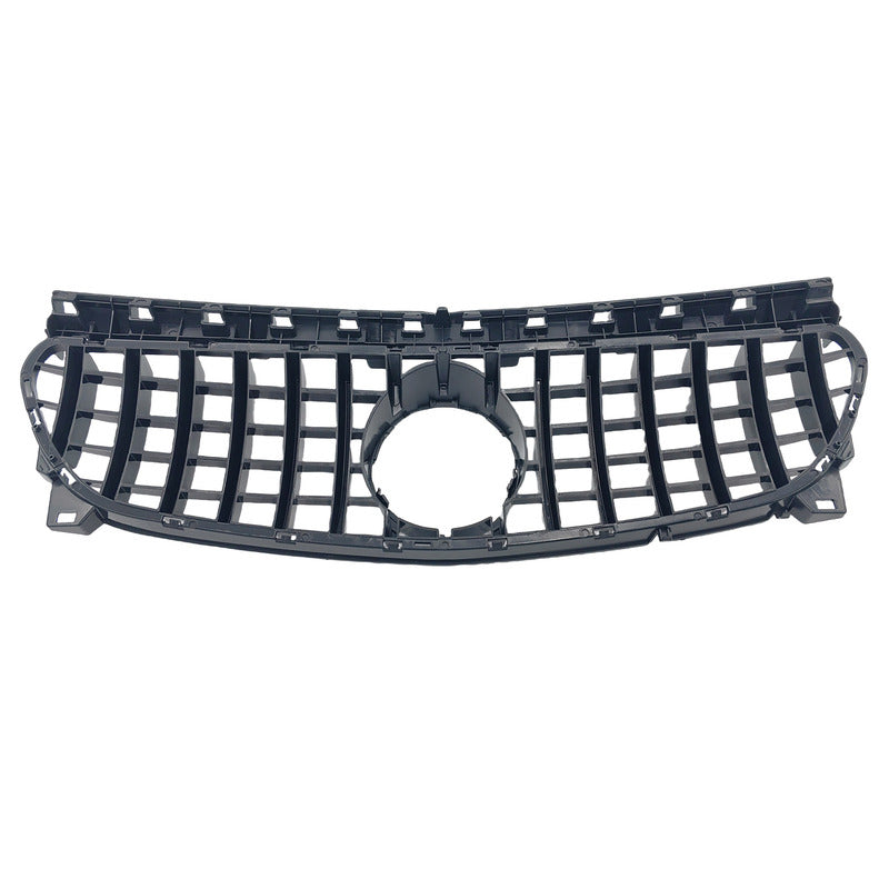 Black Bumper Grille Fit For Mercedes Benz CLA C117 X117 & AMG CLA45 2013-2019