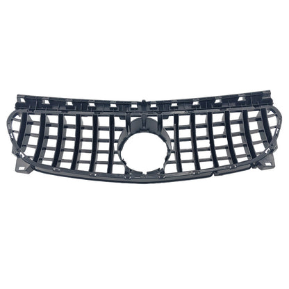 Black Bumper Grille Fit For Mercedes Benz CLA C117 X117 & AMG CLA45 2013-2019