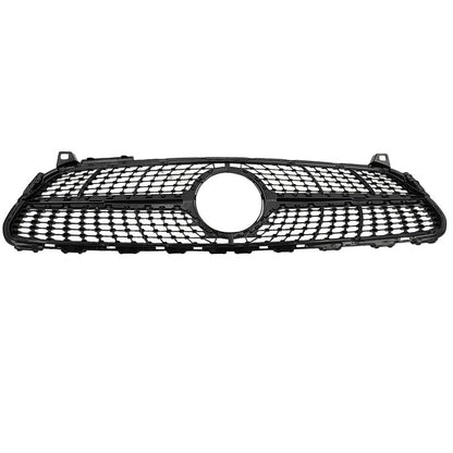 Diamond Chrome Mesh Grille Fit For Mercedes Benz A-Class 180 A200 A250 A45AMG