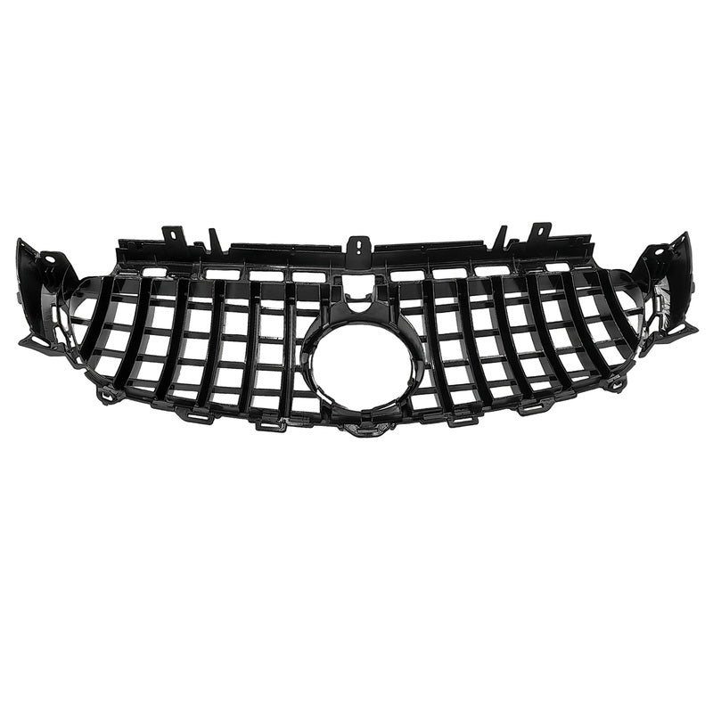 Gloss Black GT Style Grille Fit For Mercedes E-Class W213 S213 C238 A238 2016-2020