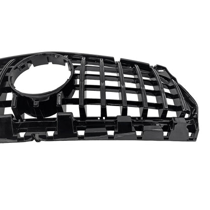 Black Bumper Grille Fit For Mercedes CLA-Class C117 X117 & AMG CLA45 2013-2019