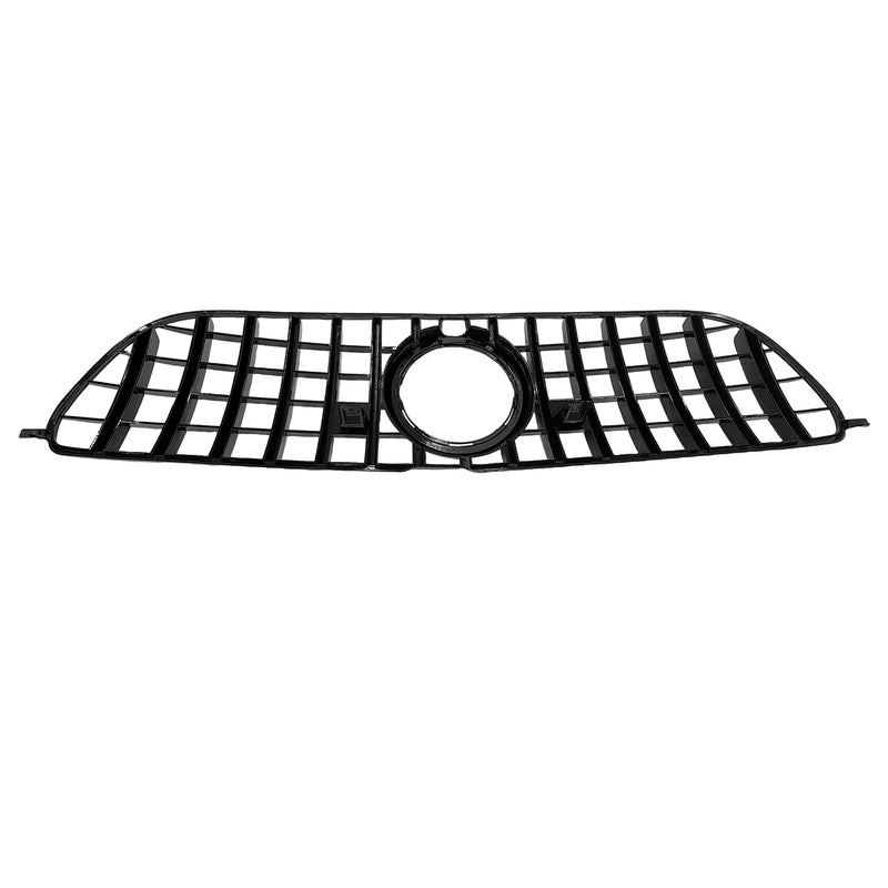 Gloss Black Front Bumper Grille Fit For Mercedes-Benz GLS-Class X166 & GLS63 AMG 2016-2019