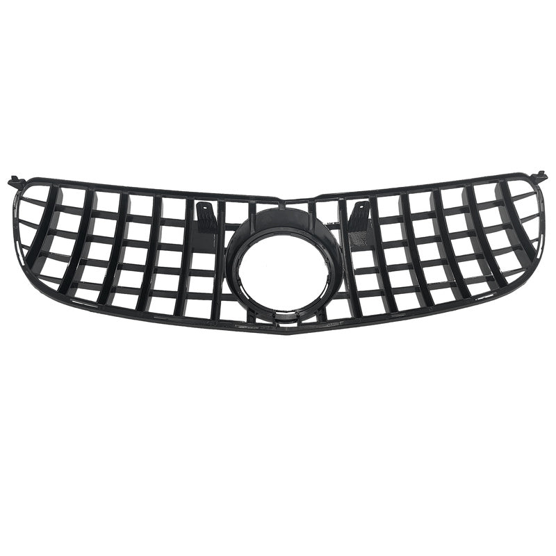 Gloss Black Front Bumper Grille Fit For Mercedes-Benz GLS-Class X166 & GLS63 AMG 2016-2019