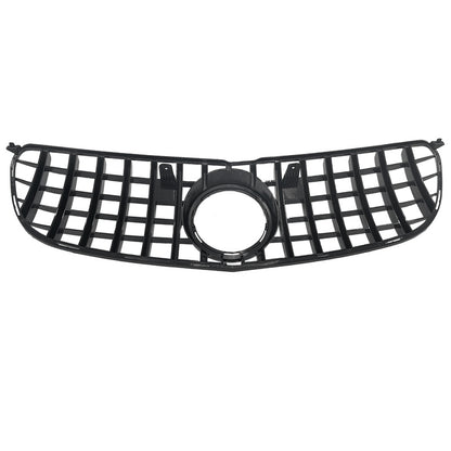 Gloss Black Front Bumper Grille Fit For Mercedes-Benz GLS-Class X166 & GLS63 AMG 2016-2019