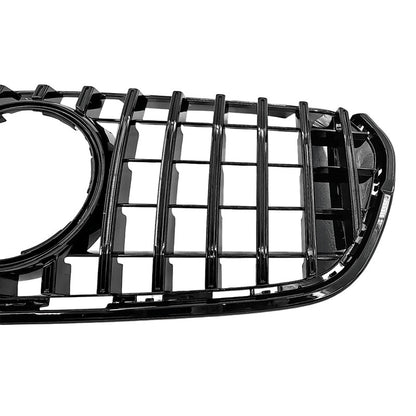 Gloss Black Front Bumper Grille Fit For Mercedes Benz X-Class 2018 2019-2020