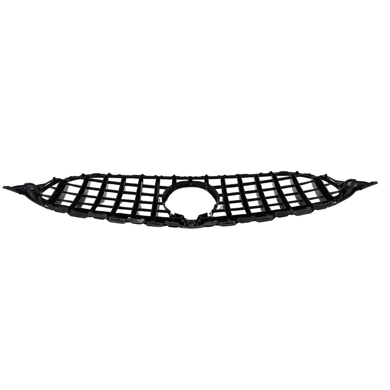 Black Front Grille Fit For Mercedes Benz C-Class W205 C43 AMG 2015-2018