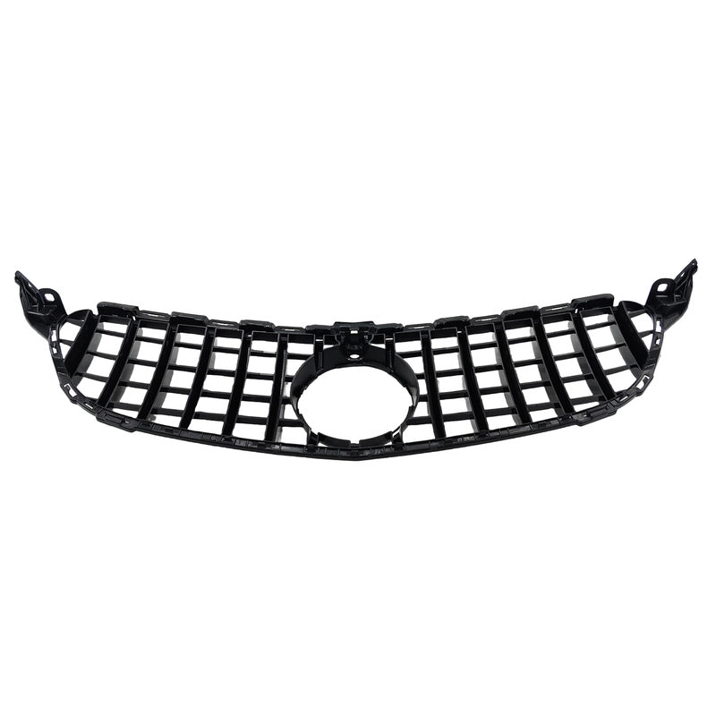 Black Front Grille Fit For Mercedes Benz C-Class W205 C43 AMG 2015-2018
