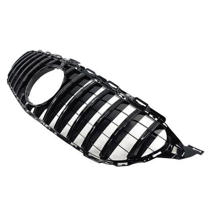 Black Front Grille Fit For Mercedes Benz C-Class W205 C43 AMG 2015-2018