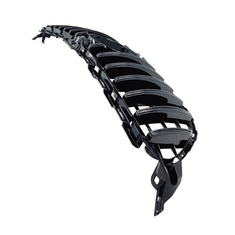 Black Front Grille Fit For Mercedes Benz C-Class W205 C43 AMG 2015-2018
