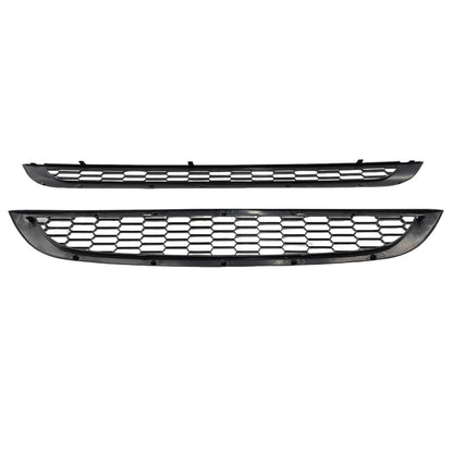 Mesh Grille Grill Painted Black J Type Bumper Fit For Mini Cooper R50 R52 R53 2001-2006