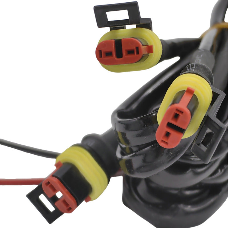 Front Grill Mesh Matte Black Grille With LED Fit For GWM Cannon 2020-2022