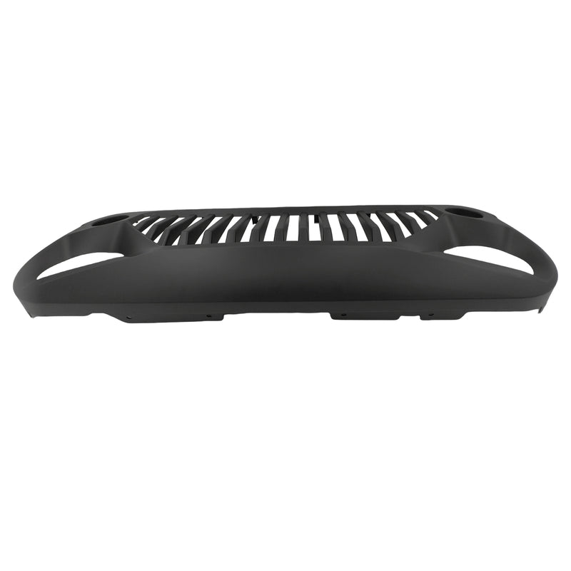 Black Front Grille Fit For Jeep Wrangler JK Unlimited 2007-2018