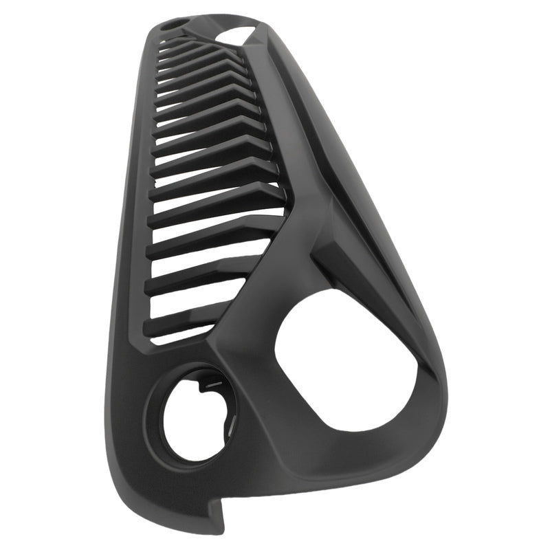 Black Front Grille Fit For Jeep Wrangler JK Unlimited 2007-2018