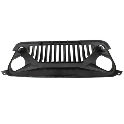 Black Front Grille Fit For Jeep Wrangler JK Unlimited 2007-2018