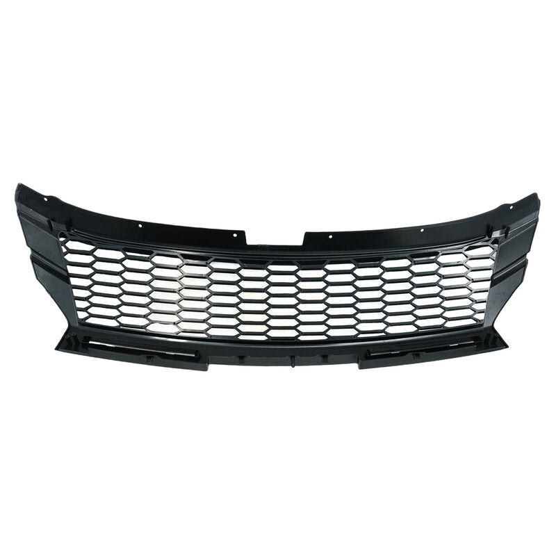 Black Front Mesh Grill Grille Fit For Mitsubishi Triton MR 2018-2021