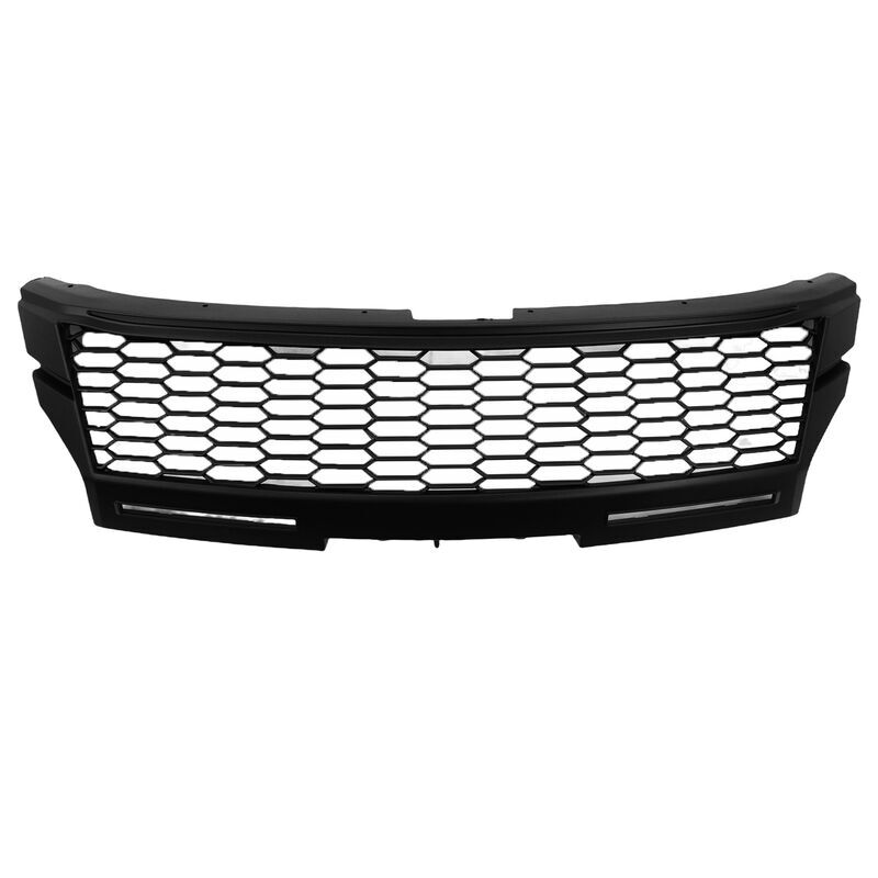 Black Front Mesh Grill Grille Fit For Mitsubishi Triton MR 2018-2021