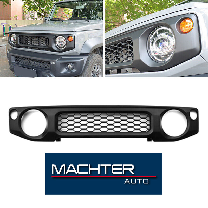 Front Grille Matte Black Style Fit For Suzuki Jimny SIERRA JB64 JB74 2019- On