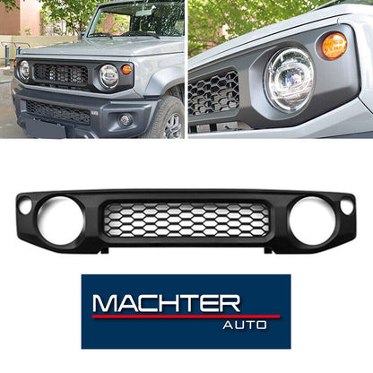 Front Grille Matte Black Style Fit For Suzuki Jimny SIERRA JB64 JB74 2019- On
