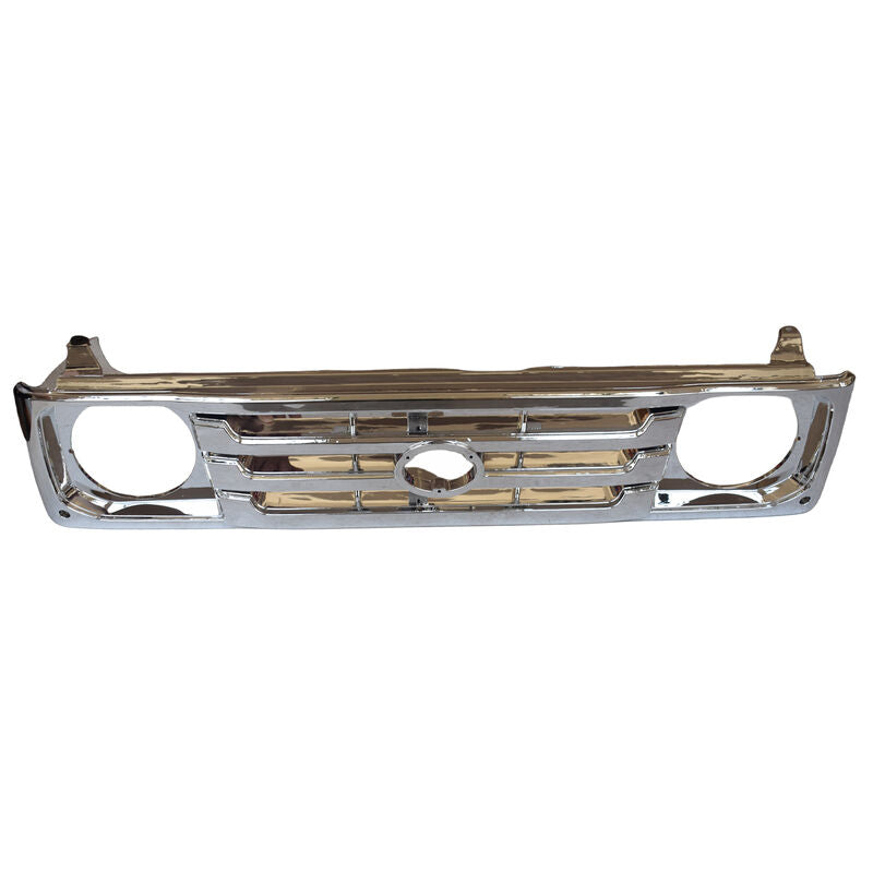 Chrome Front Grille Fit For Toyota Landcruiser 78 79 Ute Troopy 1999-2007