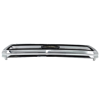 Chrome & Black Front Grille Fit For Toyota Landcruiser 70 76 78 79 Series 2007-2018