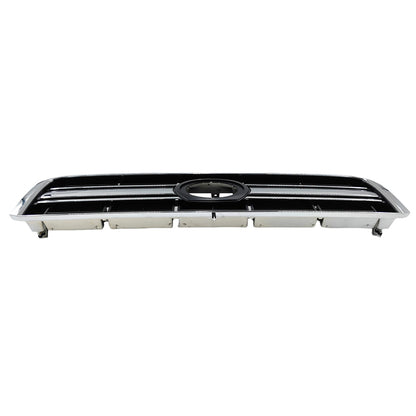 Chrome & Black Front Grille Fit For Toyota Landcruiser 70 76 78 79 Series 2007-2018