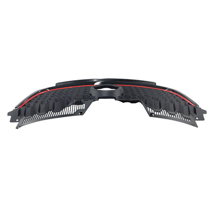 Main Radiator Grille Upper Front Grill Fit For Volkswagen Golf MK5 GTI 2005-2009