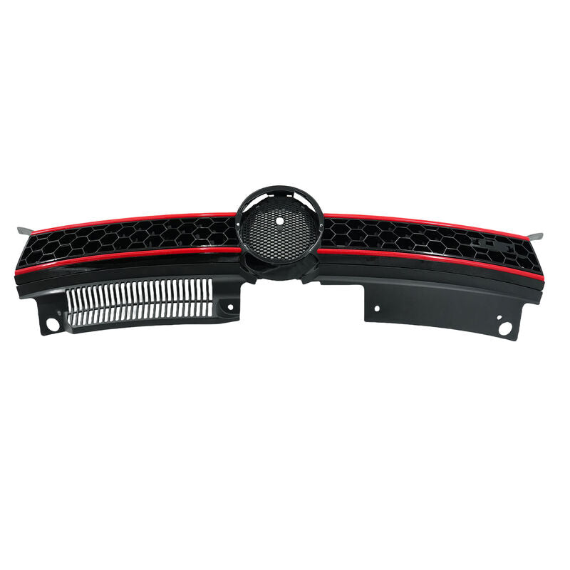 Main Radiator Front Upper Grille Fit For Volkswagen Golf GTI MK6 12/2009-10/2013