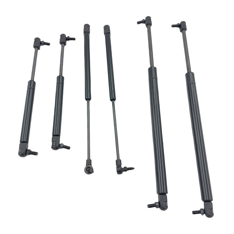 3 Pair Bonnet + Tailgate + Rear Window Gas Struts Fit For Jeep Grand Cherokee WJ/WG 1999-2005