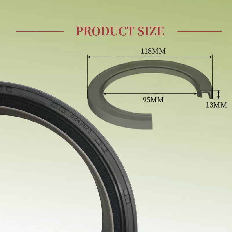 Rear Crankshaft Oil Seal Main Seal Fit For Isuzu Rodeo For Holden Jackaroo For Opel Campo 2002-2012