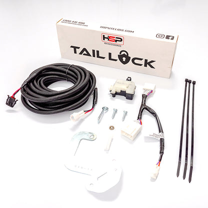 HSP Tailgate Lock: Tail Lock fitted to the tailgate for secure locking