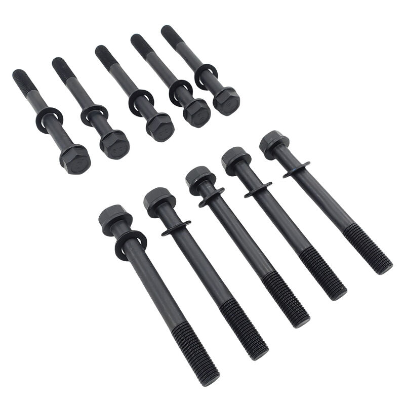 Cylinder Head Bolt Set Fit For Asia Rocsta For Ford Courier Econovan Telstar For Mazda 626 929 B2000 B2600 Bongo Friendee E20