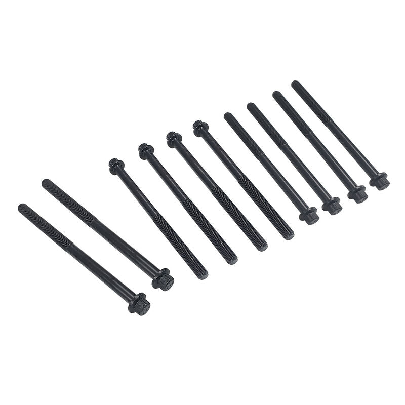 10 Pcs Head Bolt Set Fit For Mazda CX-5 KE KF CX-8 KG 3 BM 6 GJ GL 2.2L SH-VPTS SH-VPTR 2012-ON SH01-10-135