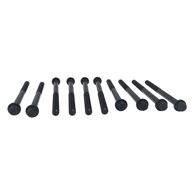 10 Pcs Head Bolt Set Fit For Mazda CX-5 KE KF CX-8 KG 3 BM 6 GJ GL 2.2L SH-VPTS SH-VPTR 2012-ON SH01-10-135