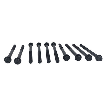 10 Pcs Head Bolt Set Fit For Mazda CX-5 KE KF CX-8 KG 3 BM 6 GJ GL 2.2L SH-VPTS SH-VPTR 2012-ON SH01-10-135
