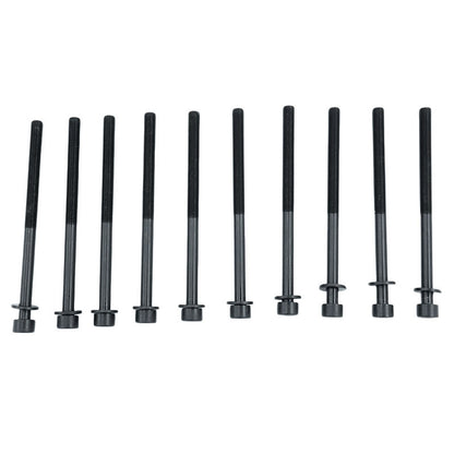 10 Pcs Engine Cylinder Head Bolt Fit For Mitsubishi Triton MQ MR 4cyl 2.4L 4N15 2015-2020