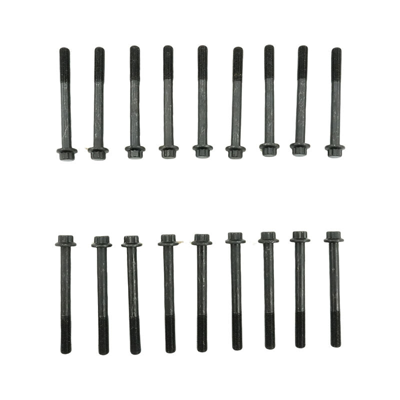 18 Pcs Cylinder Engine Head Bolt Set Fit For Nissan Navara D22 4cyl 3.2L QD32E 1997-2001