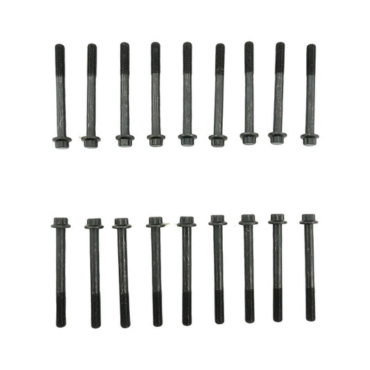 18 Pcs Cylinder Engine Head Bolt Set Fit For Nissan Navara D22 4cyl 3.2L QD32E 1997-2001