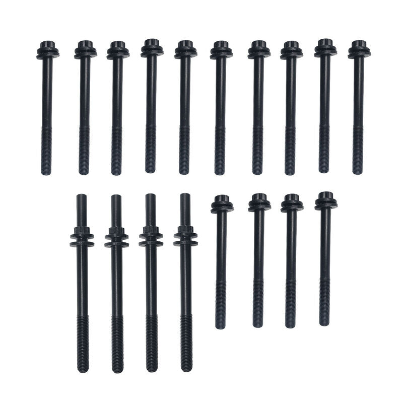 18 Pcs Cylinder Head Bolts Set Fit For Nissan Patrol GU Y61 3.0L ZD30DDTi Diesel 2006-2017 110572W200 11057DB000