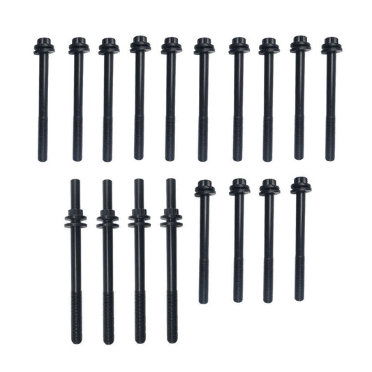 18 Pcs Cylinder Head Bolts Set Fit For Nissan Patrol GU Y61 3.0L ZD30DDTi Diesel 2006-2017 110572W200 11057DB000