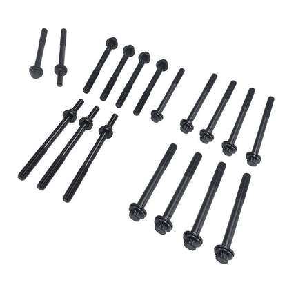 18 Pcs Cylinder Head Bolts Set Fit For Nissan Patrol GU Y61 3.0L ZD30DDTi Diesel 2006-2017 110572W200 11057DB000