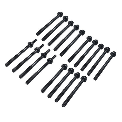18 Pcs Cylinder Head Bolts Set Fit For Nissan Patrol GU Y61 3.0L ZD30DDTi Diesel 2006-2017 110572W200 11057DB000
