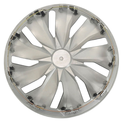 4Pcs 15" Wheel Rim Covers Snap-On Hub Caps Fit For Toyota Corolla