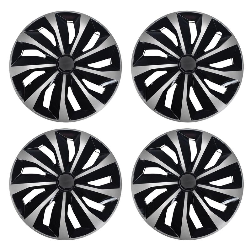 4Pcs 15" Wheel Rim Covers Snap-On Hub Caps Fit For Toyota Corolla