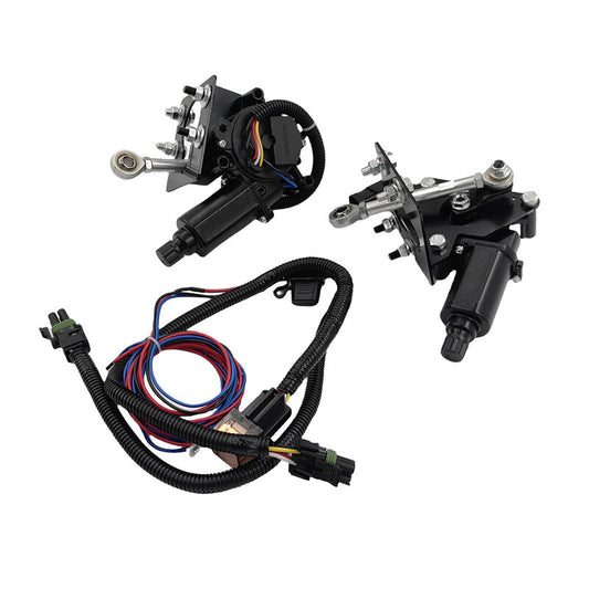 Electric Headlight Conversion Kit 4 Pins Fit For Chevrolet Corvette C3 914015 1968-1982