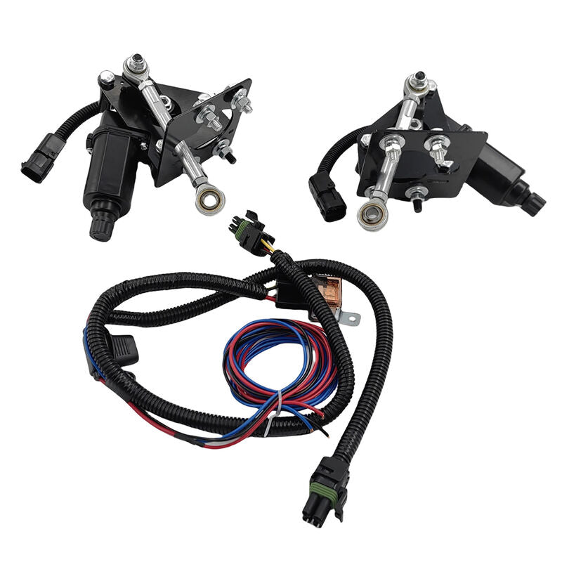 Electric Headlight Conversion Kit 4 Pins Fit For Chevrolet Corvette C3 914015 1968-1982