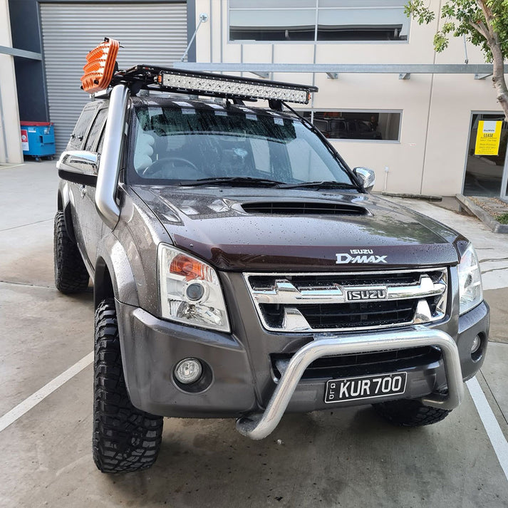 Holden Rodeo RA7 4JJ1 4″ Stainless Steel Snorkel Kit (Short) – Ramped ...